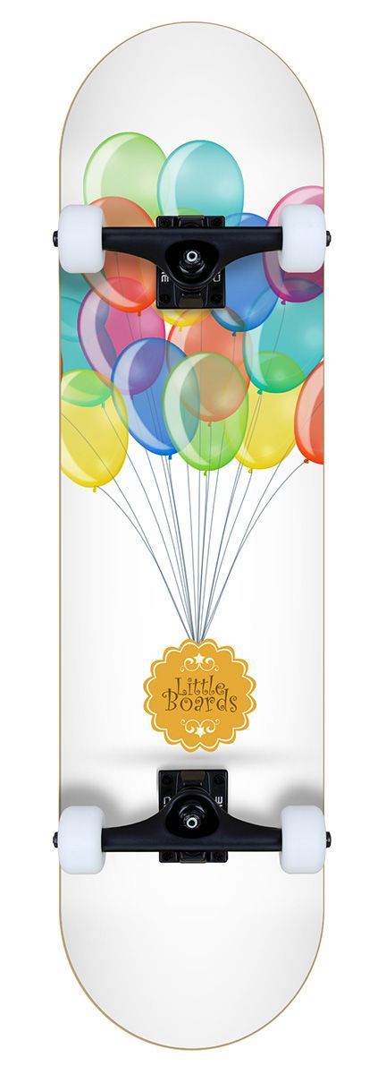 Little Boards "Balloon" Komplett-Skateboard 7.0