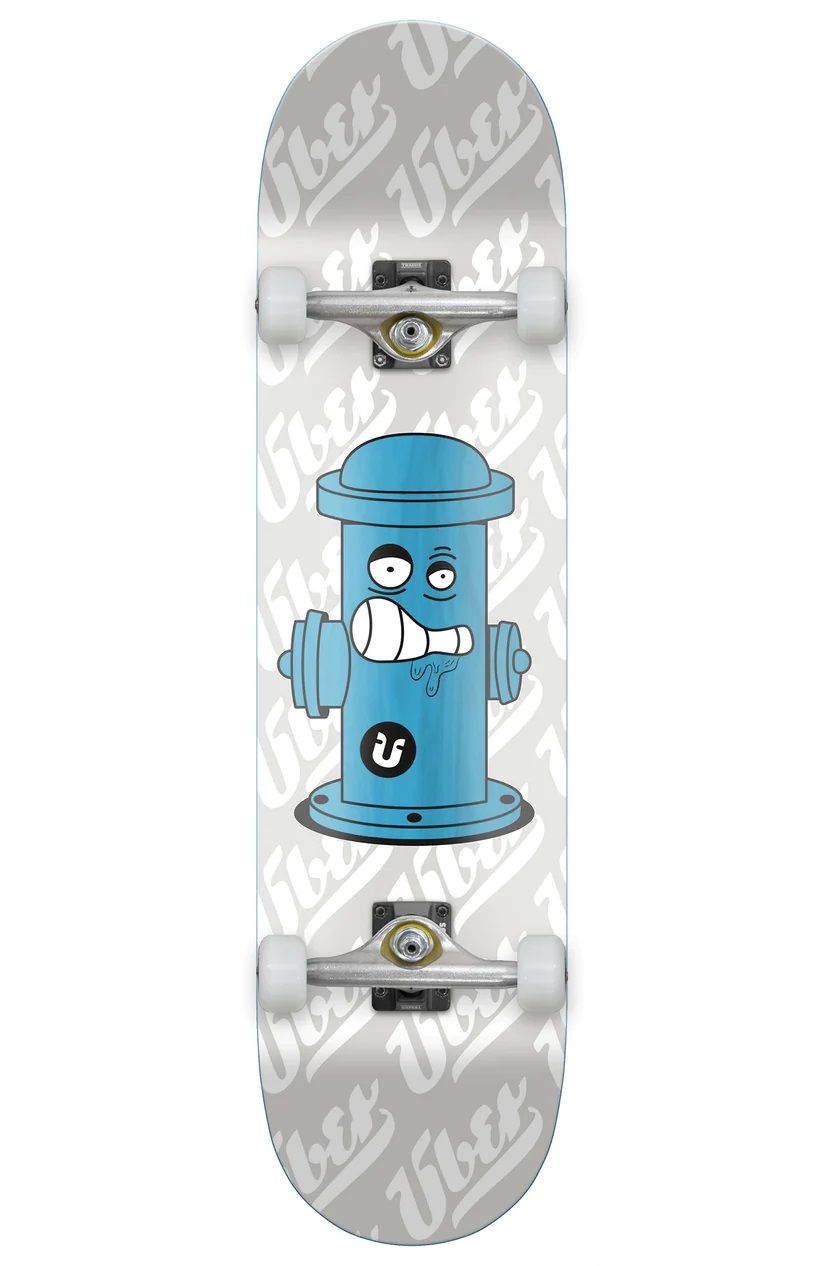Über Skateboard. Hydrant 7
