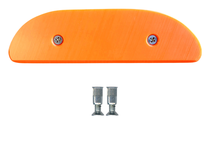 Yoyo Skidplate Classic Tailbone, Orange 14,3 x 4 cm