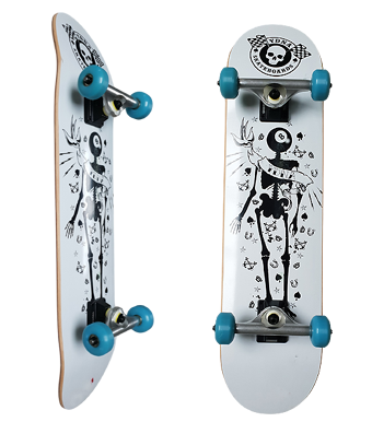 YDNA Skateboard 7.5" x 31.7" Komplettboard