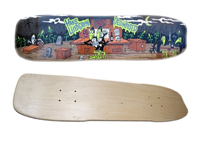 Freestyle Skateboard Lindgren Crowbar 7.375"x27.5" Deck