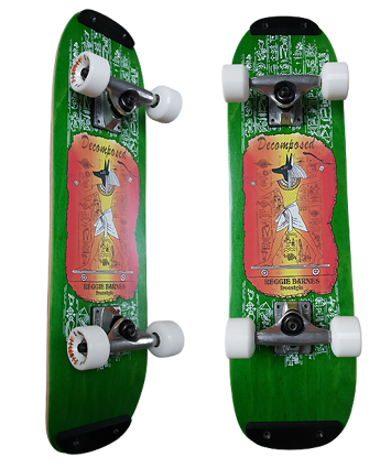 Freestyle Skateboard Reggie Barnes - Anubis 7.437"x27" Green