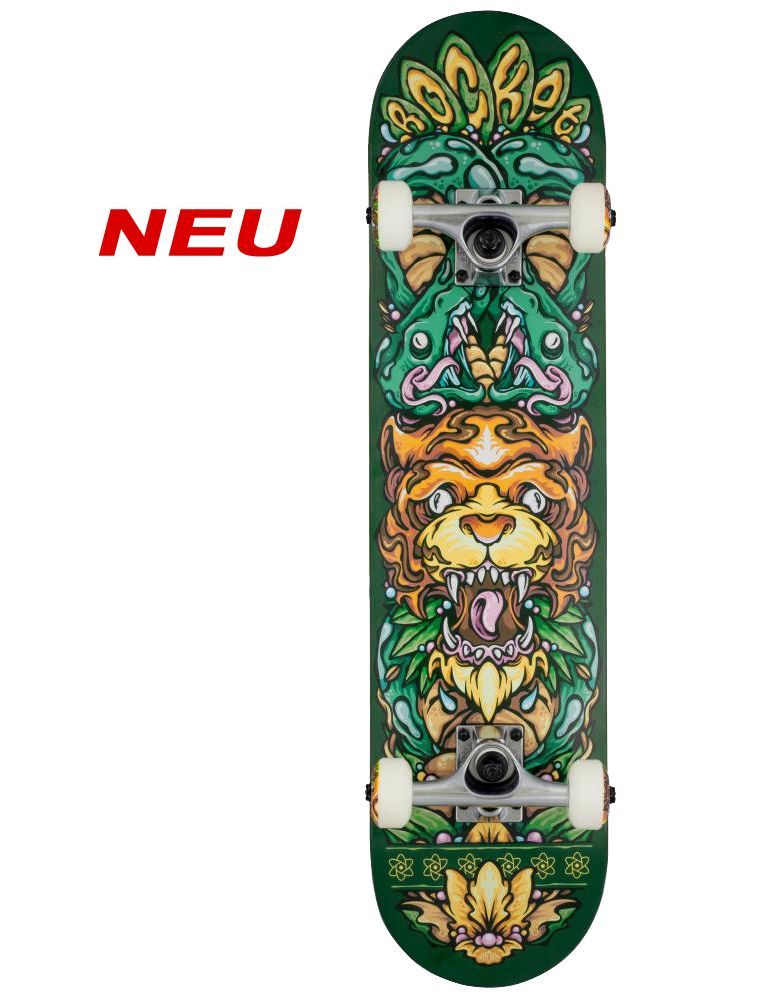 Rocket Complete Skateboard, Wild Pile-up 7.5"