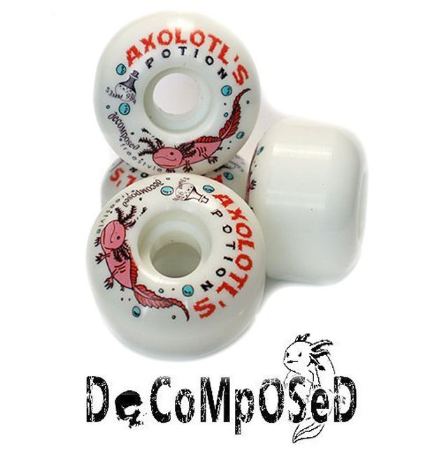 Offset Skateboard Wheels, Axolotl's Potion - 53mm 98a