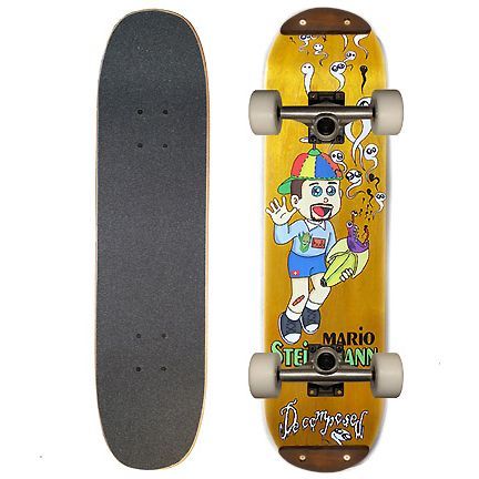 Freestyle Skateboard Mario Steinemann 7.25"x28.25" Natural