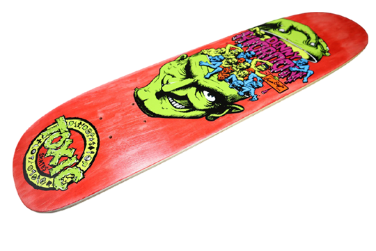 Freestyle Deck TOXIC Denny 7.3”x27.75” Red