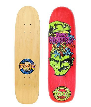 Freestyle Deck TOXIC Denny 7.3”x27.75” Red