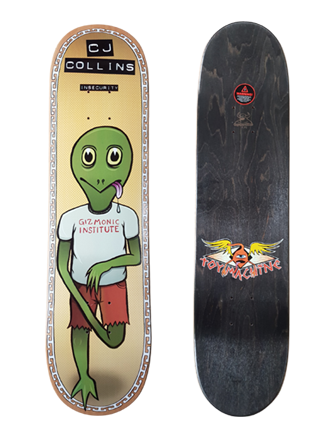 Toy Machine - CJ-Collins 7.75 Toy Machine - CJ-Collins 7.75" x 31.8" Deck