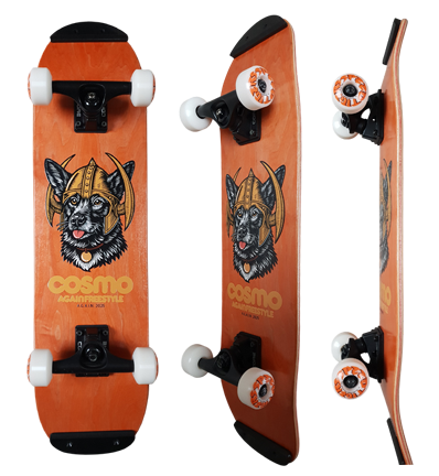 Freestyle Skateboard Cosmo 7.5 Freestyle Skateboard Cosmo 7.5" x 28.625" Komplett