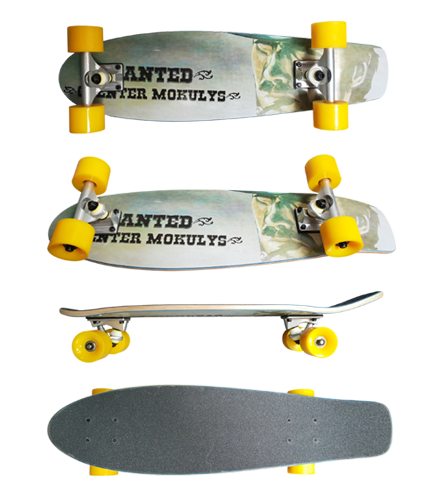 Cruiser Komplettboard Guenter Mokulys 7.25” x 27”