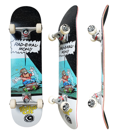 Foundation Skateboards Push Mellow Cat 7.75" Complete