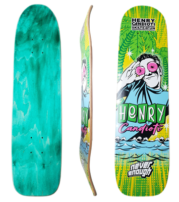 Freestyle Skateboard Henry Candioti 7.5"x28.4" Deck