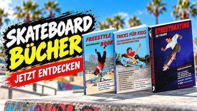 Skateboard Bücher mit Tricks, Sequenzen & Tipps vom Weltmeister Guenter Mokulys