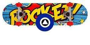 Kinder Skateboards 8-10 Jahre, Komplettboard mit Deck, Achsen & Rollen bei Marshall Skateboarding