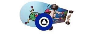 Mini Skateboard für Kinder 5-8 Jahre, montiert & fahrbereit bei Marshall Skateboarding