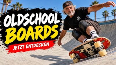 Oldschool Skateboards für Tricks & Cruising bei Marshall Skateboarding