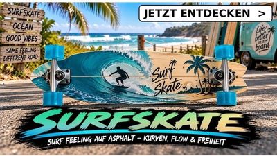 Surfskate Boards für Carving & Training – robuste Achsen & Wheels für Straße & Skatepark bei Marshall Skateboarding