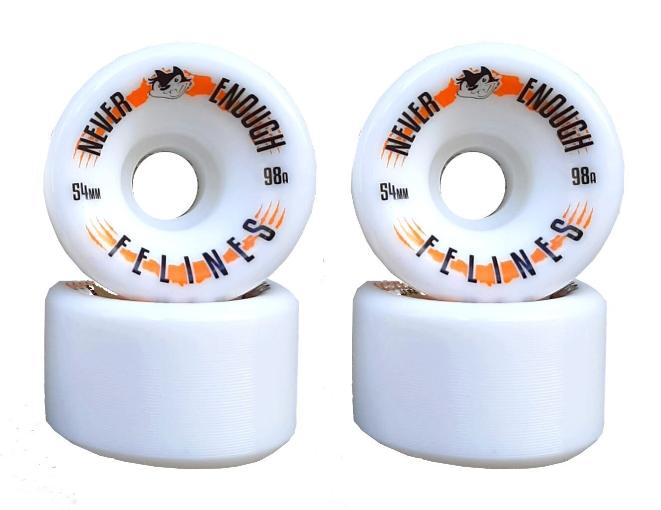 Never Enough Felines Offset Wheels 54mm 98A