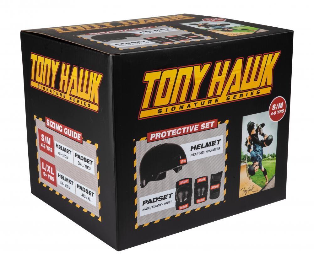 Das Tony Hawk Multisport-Schutzset. 8-12 Jahre.