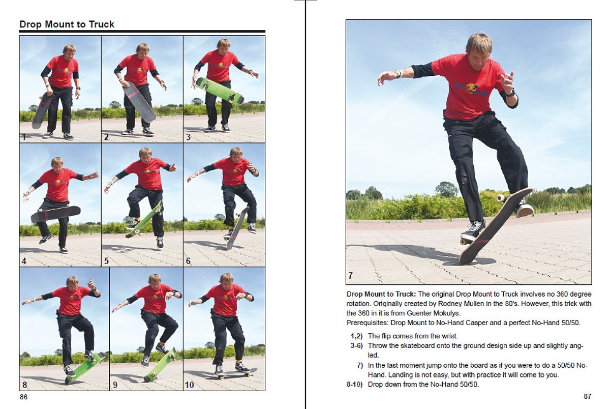 Freestyle Skateboard Book Part-1 Englisch!