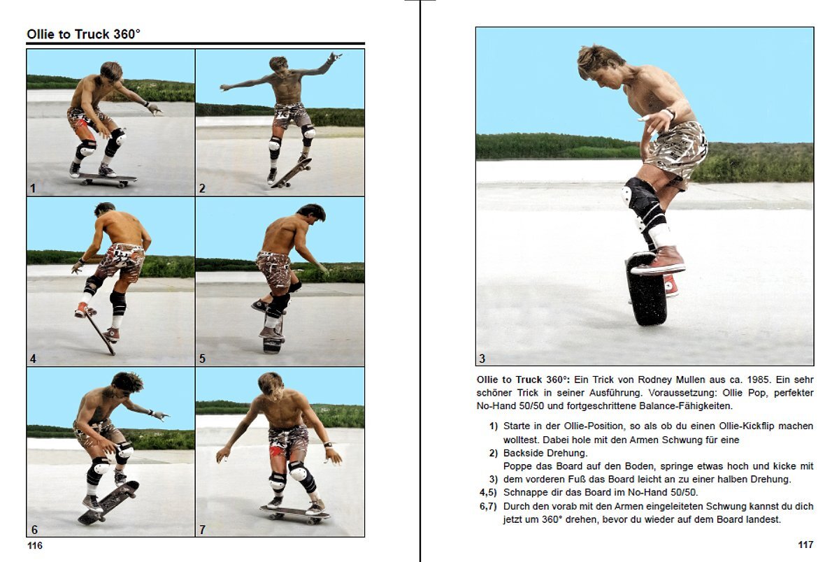 Freestyle Skateboard Buch Teil-1
