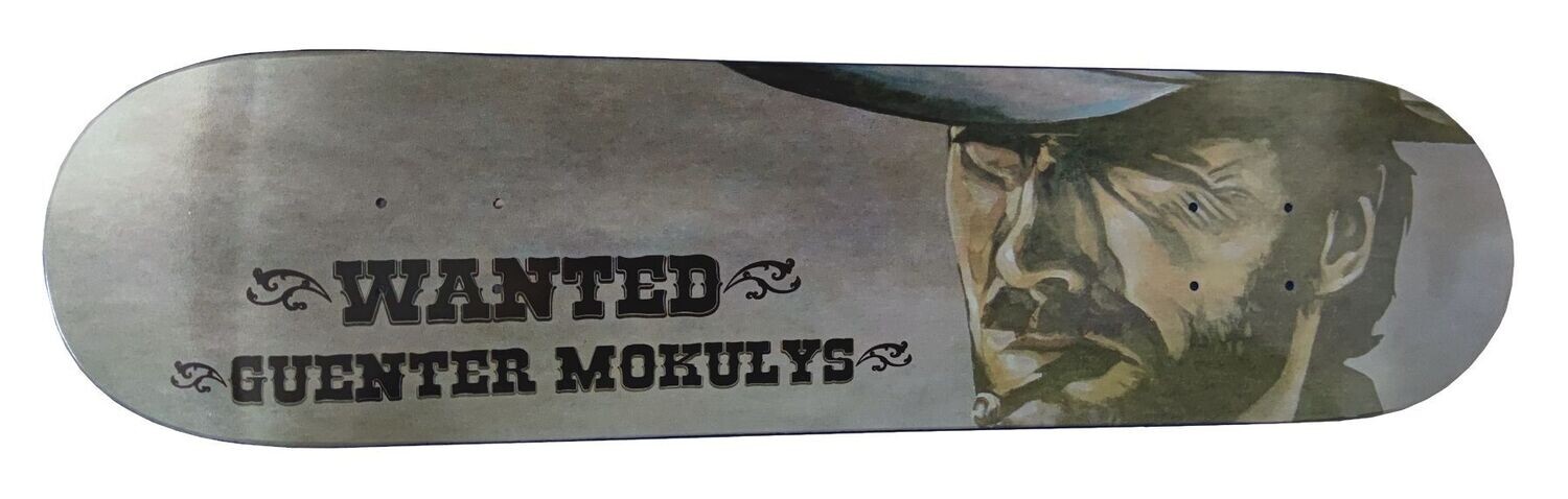 Skateboard Decks Guenter Mokulys Wanted 7.5"
