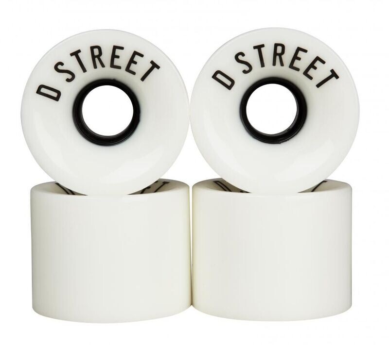 D Street Wheels 59mm 78A - White