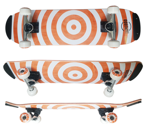 Freestyle Skateboard Inpeddo-Circle 7.5 Freestyle Skateboard Inpeddo-Circle 7.5" Komplettboard