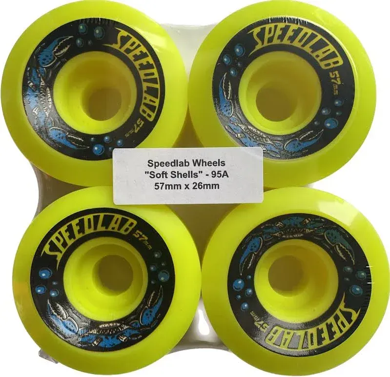 Speedlab Wheels Soft Shells 57mm 95A