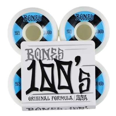 Bones Wheels 100’s OG #19 V4 53mm 100A