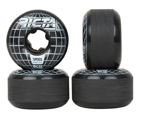 Ricta Wheels Crystal Core 53mm 95A -White-Black