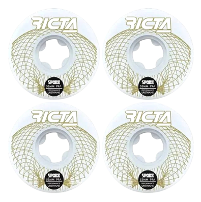 Ricta Wheels Wireframe Sparx 53mm 99A - White