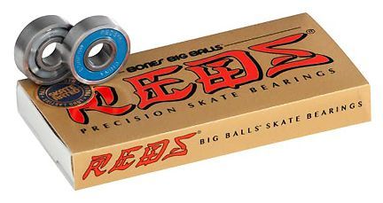 Bones Big Balls Reds Kugellager – Geschwindigkeit durch größere Kugeln Bones Big Balls Reds Kugellager – Geschwindigkeit durch größere Kugeln