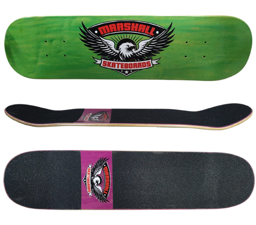 Marshall Skateboard Logo Deck 7.5 Marshall Skateboard Logo Deck 7.5" x 30.5"