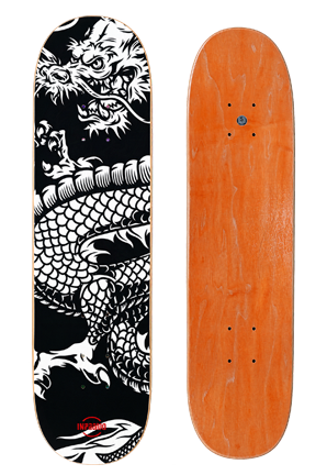 Inpeddo Dragon 7.5" x 28.6" Freestyle Skateboard Deck