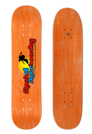 Marshall Skateboards Logo 7.5 Marshall Skateboards Logo 7.5" x 28.6" Freestyle Skateboard Deck