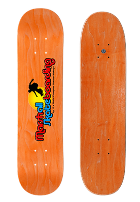 Marshall Skateboards Logo 7.5" x 28.6" Freestyle Skateboard Deck