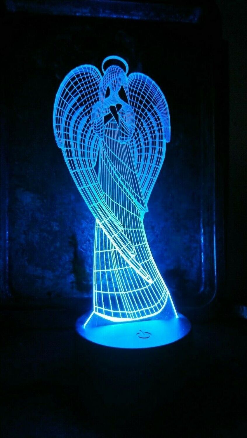 Edge Lit Engraved lamps