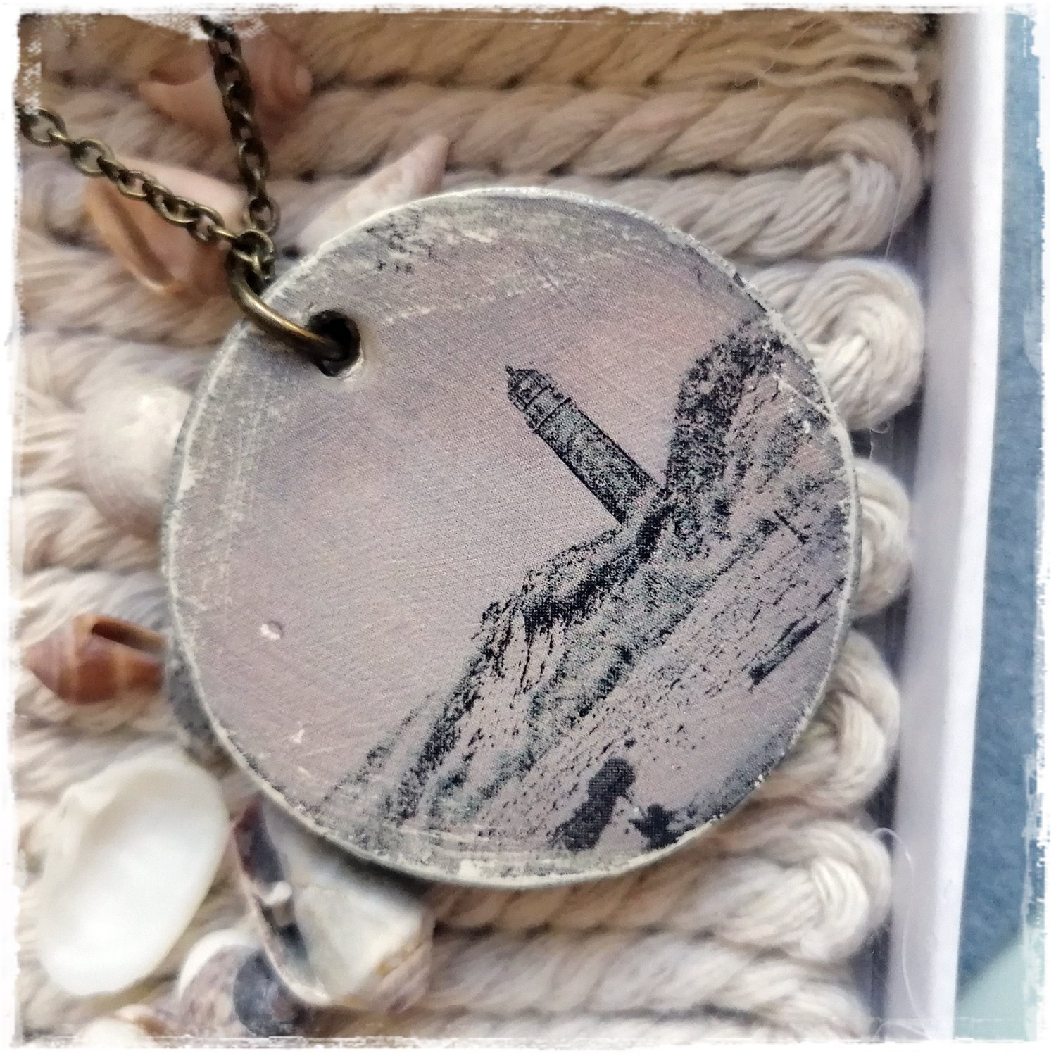 Halskette 
*Leuchtturmnostalgie*