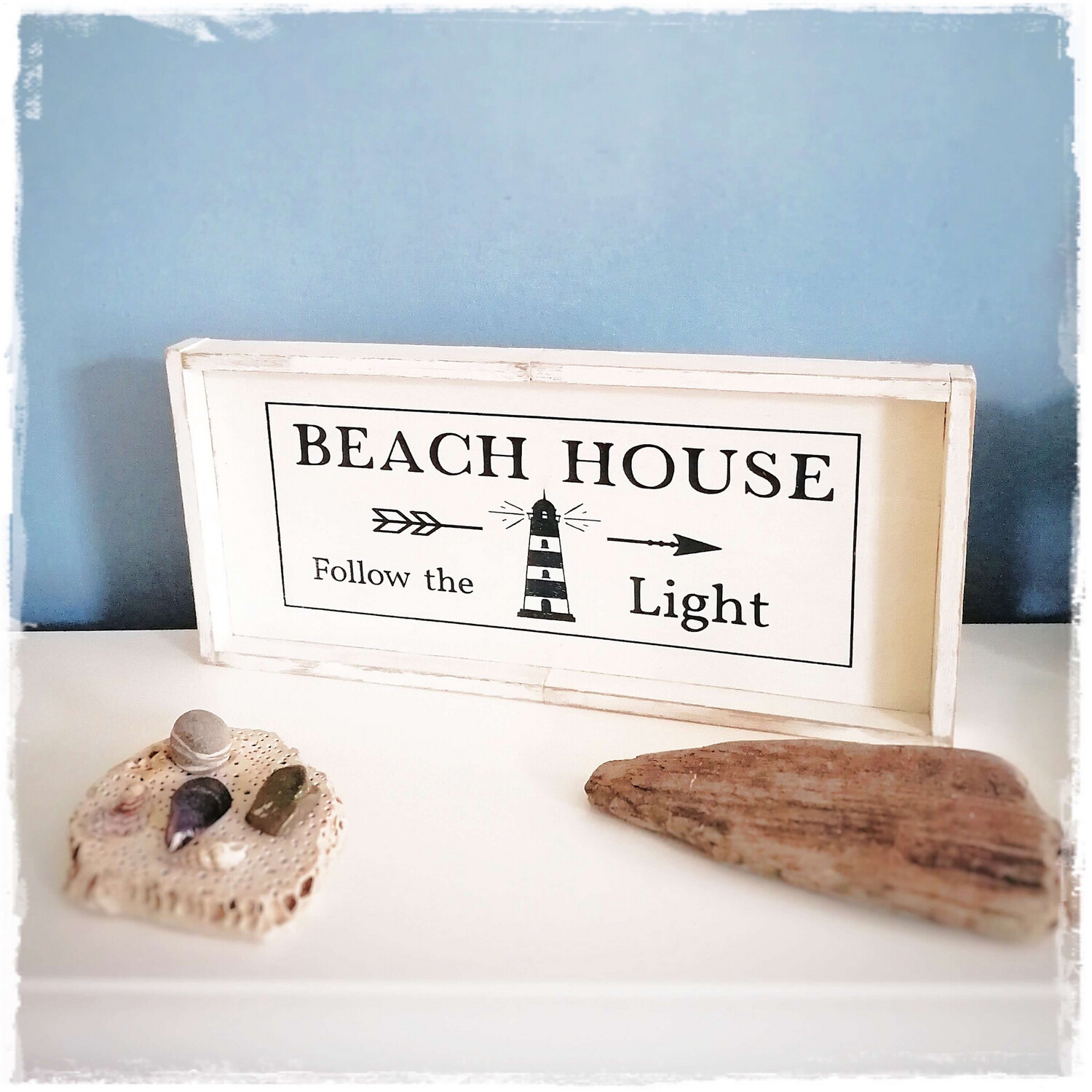 Dekoaufsteller Beach House