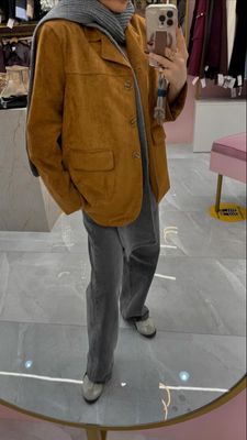 بليزر suede