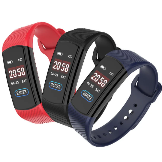 Smart bracelet for measuring heart rate and blood pressure