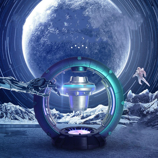 Magnetic UFO W/ Levitation Function Bluetooth Speaker W/ Breathing Light