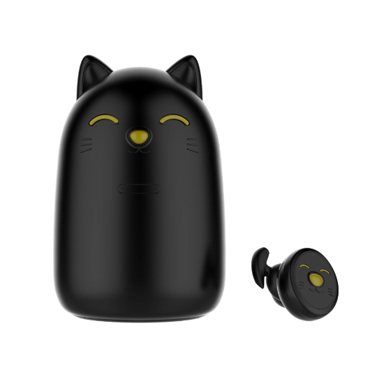 Macaron Lucky Cat Power Bank Wireless Bluetooth Headset