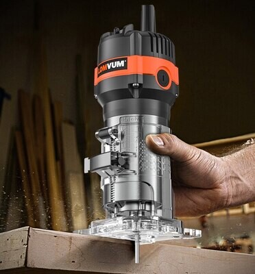FRESADORA ROUTER 1/4 LOMVUM - 28.000 RPM - 470 W