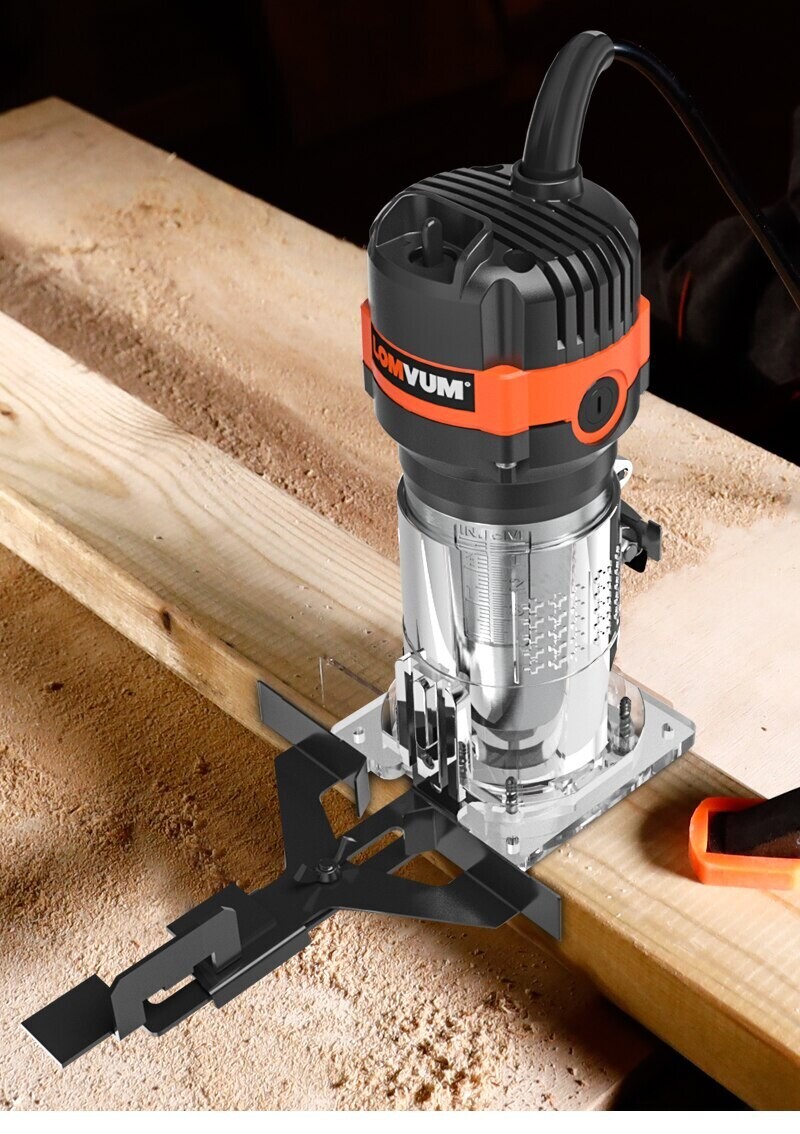 FRESADORA ROUTER 1/4 LOMVUM - 28.000 RPM - 470 W