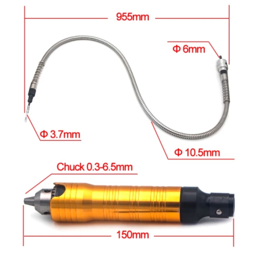 EXTENSIBLE FLEXIBLE USO PROFESIONAL PARA TORNOS CON MANDRIL