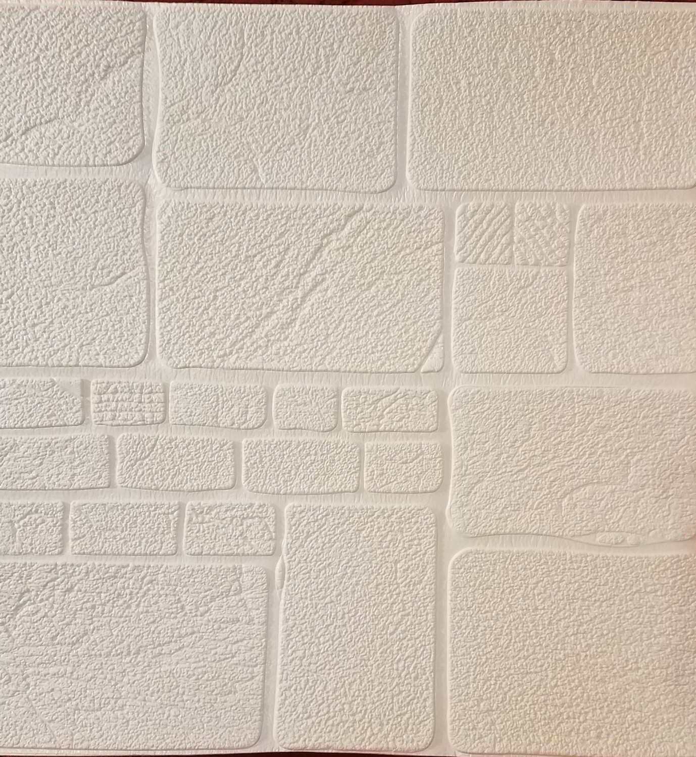 REVESTIMIENTO 3D AUTOADHESIVO BLANCO G-1