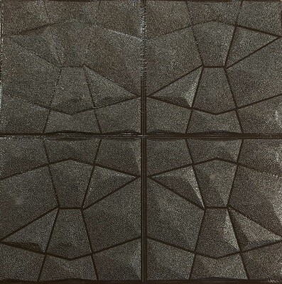 REVESTIMIENTO 3D AUTOADHESIVO CON RELIEVE NEGRO ND-2
