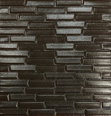 REVESTIMIENTO 3D AUTOADHESIVO CON RELIEVE NEGRO X-5